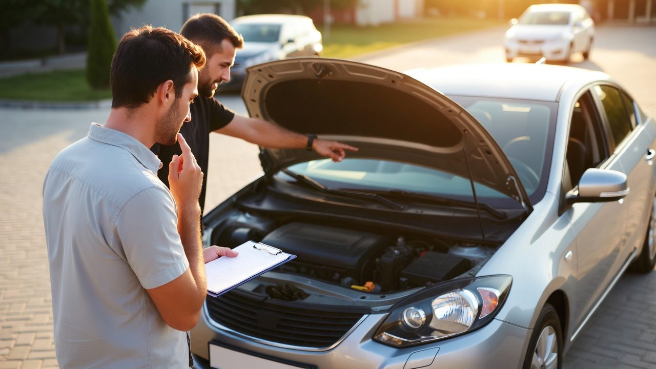 gledanje automobila kod prodaje