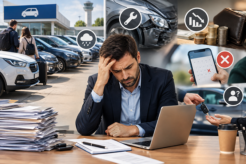 Koji su najveći problemi u radu rent a car agencija u Srbiji